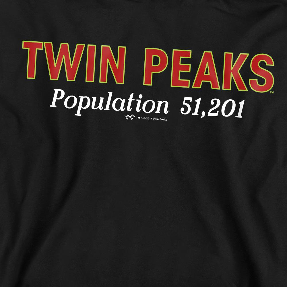 Twin Peaks Unisex Adult Population Sweatshirt