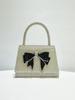 Elegant European & American Luxury Diamond Bow Evening Handbag