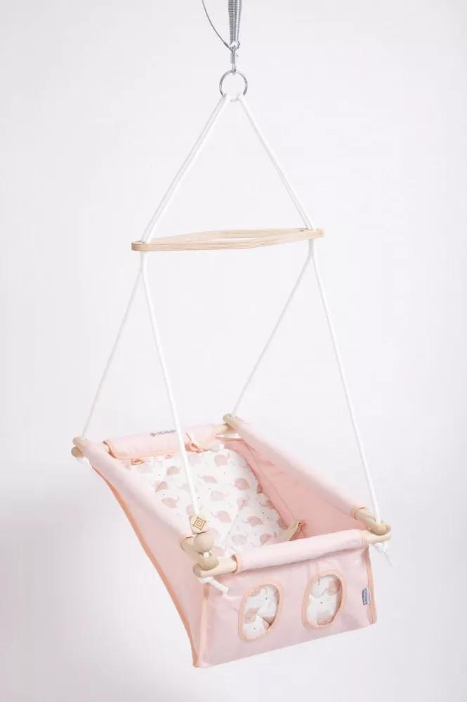 Baby swing Baby Pastel pink - pinkyphant
