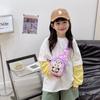 Toddler Baby Three Cartoon Crossbody Bag Pattern Breathable Fabric Outings Daily