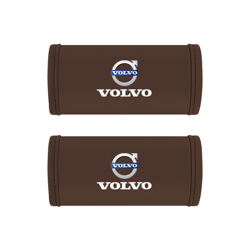 Car Interior Nappa Leather Handle Cover Handgrip Protect Gloves For Volvo Xc60 Xc90 V40 V60 S60 V50 V90 S80 C40 XC40 V70 XC70