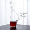 OLOEY Crystal Glass Wine Decanter