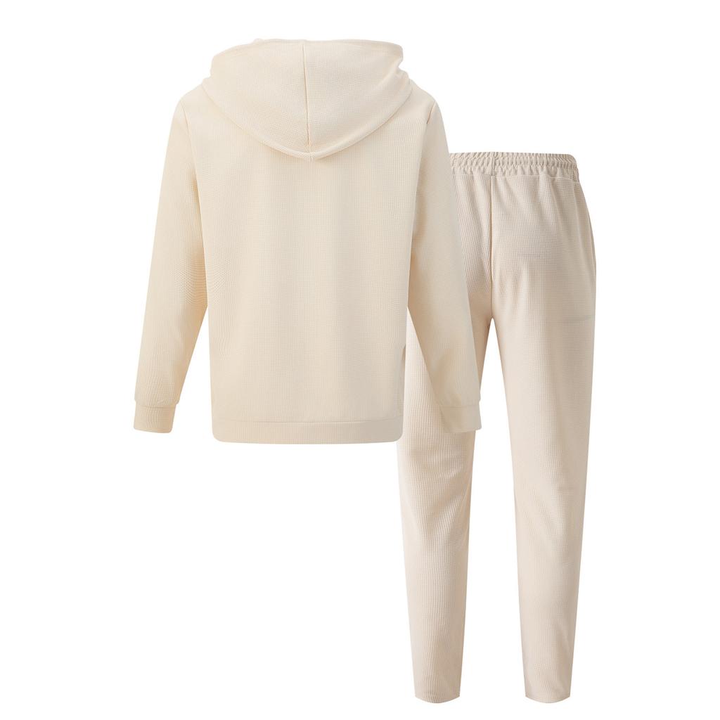 Pánský volnočasový pletený kardiganový svetr se zipem