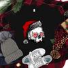 Streetwear Skeleton Christmas T Shirt Santa Skull Harajuku Fashion Shirts FeUnisexUnisex Merry Christmas Vintage T Shirts for Unisex