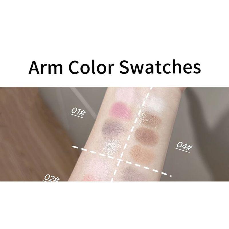 Art Value - Butterfly Pact Series 4-Color Eyeshadow Palette - 6 Types