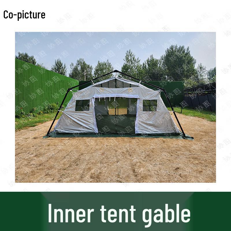 Внутренняя торцевая стенка каркасного шатра Xietu