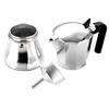 Cafetière Expresso Italienne Induction Aluminium 6 Tasses Café, Vitrocéramique FAGOR Cupy Argent 00444