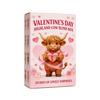 Valentine's Day Highland Cow Advent Calendar with 2D Acrylic Hanging Ornament 24 Days Countdown Calendar Box Holiday Party Gift