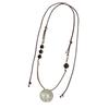 Imitation Pearl Beads Sweater Chain French Irregular Round Double Layered Rope Chain  Women
