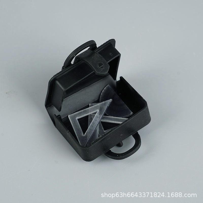 Good-Looking Mini Simulation Doll House Schoolbag Straight Ruler Triangle Ruler Miniature Creative School Supplies Model Ornament Toy