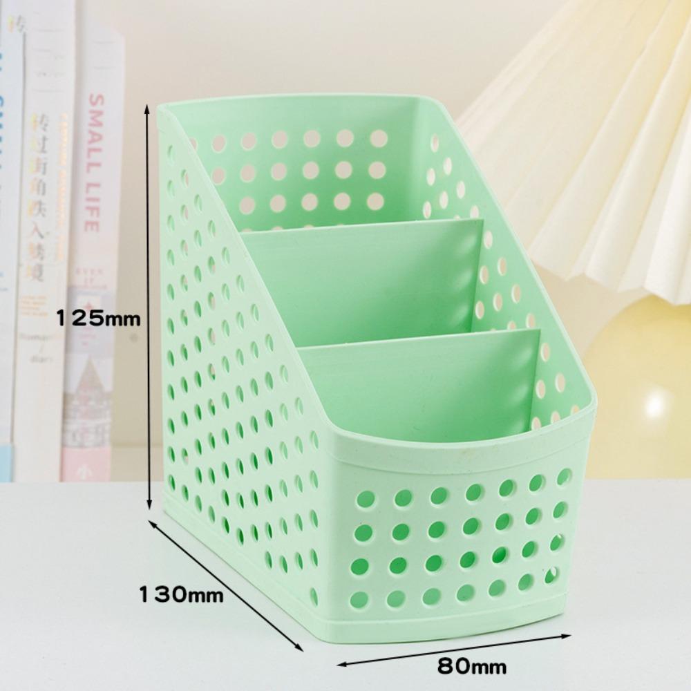 Large Capacity Stationery Storage Basket Morandi Color Desktop Organizer  Desktop Use