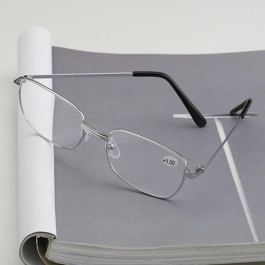 Neue Metall Flexible Lesebrille Herren Damen Ultraleicht Weich Alterssichtig Brille Unisex Brille Herren Schutzbrille Spiegel Brille