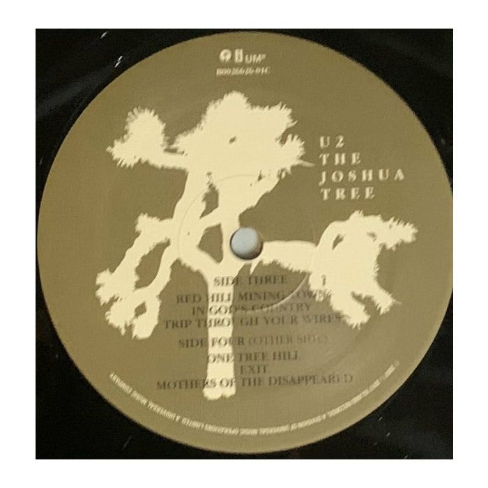 Vinyle - ISLAND - The Joshua Tree - Rock - U2 - Qualité sonore exceptionnelle
