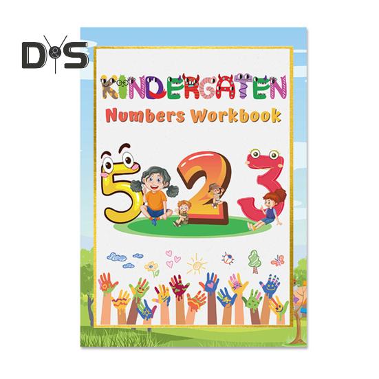 

Рабочая тетрадь по числам для детского сада для детей дошкольного возраста, обучающая книга по обводке чисел для раннего обучения малышей 1 Set