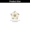 Clothes Decoration Pearl Flower Buttons Sewing Buttons Crystal Glass Stone Rhinestone Buttons