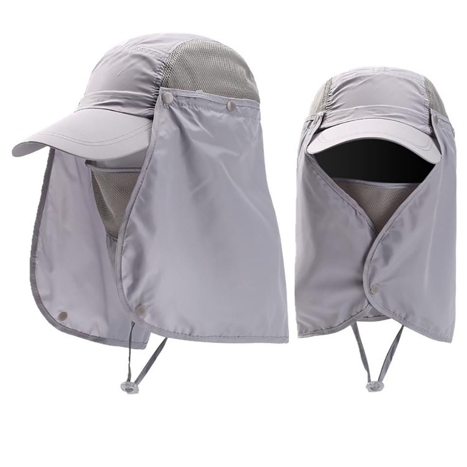 Sunscreen Hat Breathable Quick-drying Sunscreen Hat Fishing Mountaineering UV Protection Hat Full Face Sun Hat Men Women