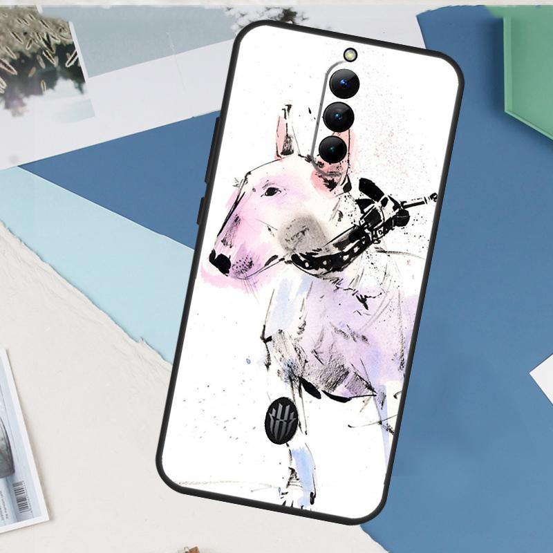English Bull Terrier Dog Case For ZTE Nubia Red Magic 8S 9S 10S 10 9 8 11 Pro Plus 6 7 6S 7S Pro 5G 6R 10 Air Cover