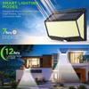 Solar Sensor Lights PIR Motion Sensor Lamp 288LED Outdoor IP65 Waterproof for Porch Garden Patio Yard Garage Pathway with 3 Mode
