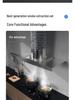 High Suction Stainless Steel Kitchen Exhaust Fan & Range Hood for Apartments