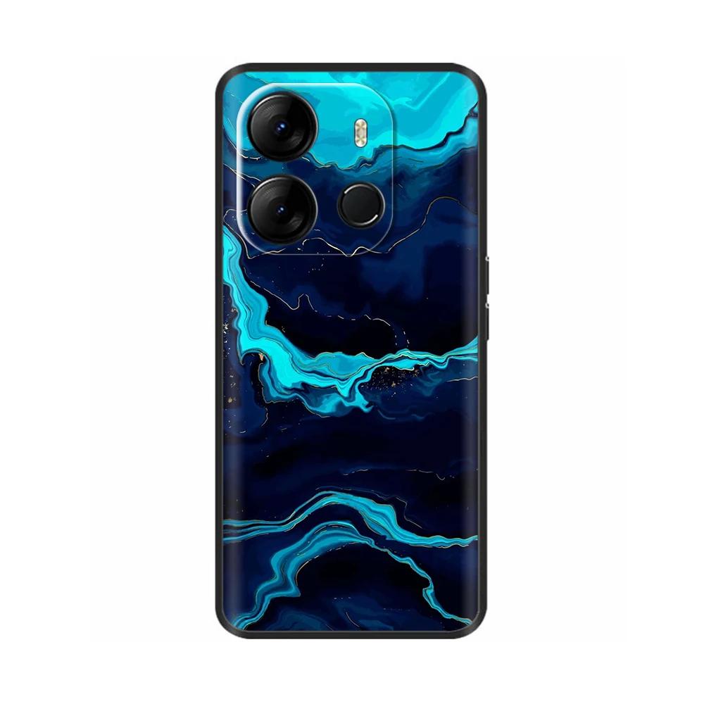 Für Spark Go 2023 Hülle Weiche Schwarze Silikon-Stoßstangenabdeckung Für Tecno Spark Go 2023 BF7n Abdeckung Capa Protect Handyhülle Etui