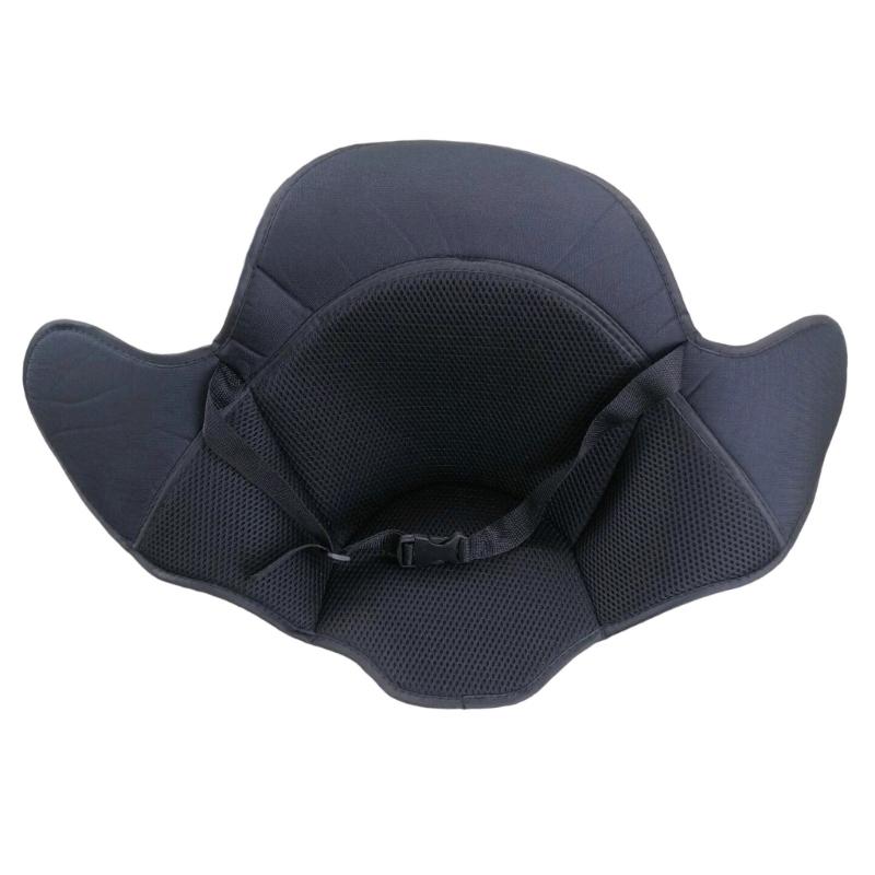 

Universal Strollers Cushion With Full Protective Edge Removable Cover For Easy Cleaning Comfortable Baby Support System чёрный