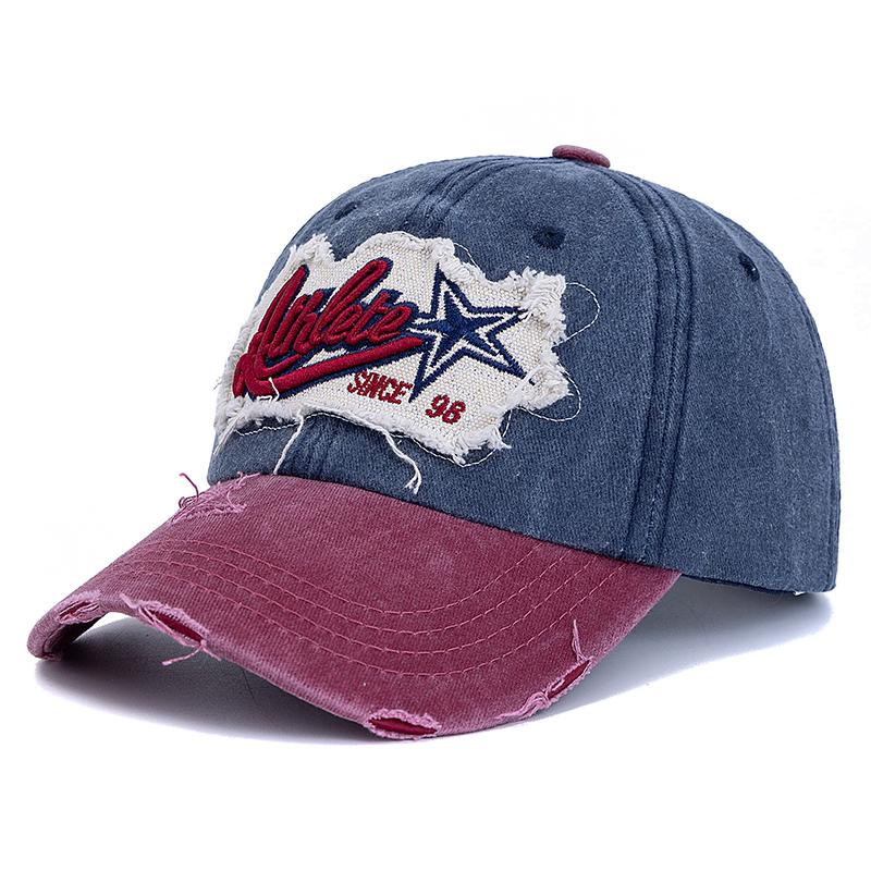 

Hot Sale Unisex Baseball Cap Embroidery ATHLETE Dad Hat For Women Men Outdoor Washed Cotton Cap 56cm-60cm
