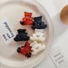 Cute Kawai Bear Hair Claw Clips for Women Girls Kids Children Hairpin Headband for No Hurt To Hair Accessories Headwear Ornament