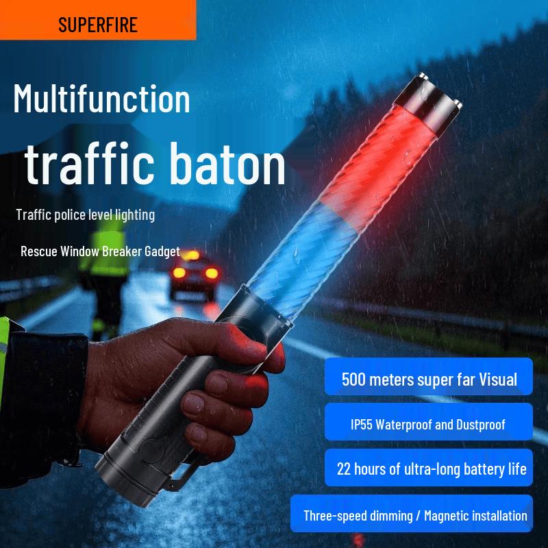 

SupFire YJ04 Magnetic LED Emergency & Traffic Command Stick