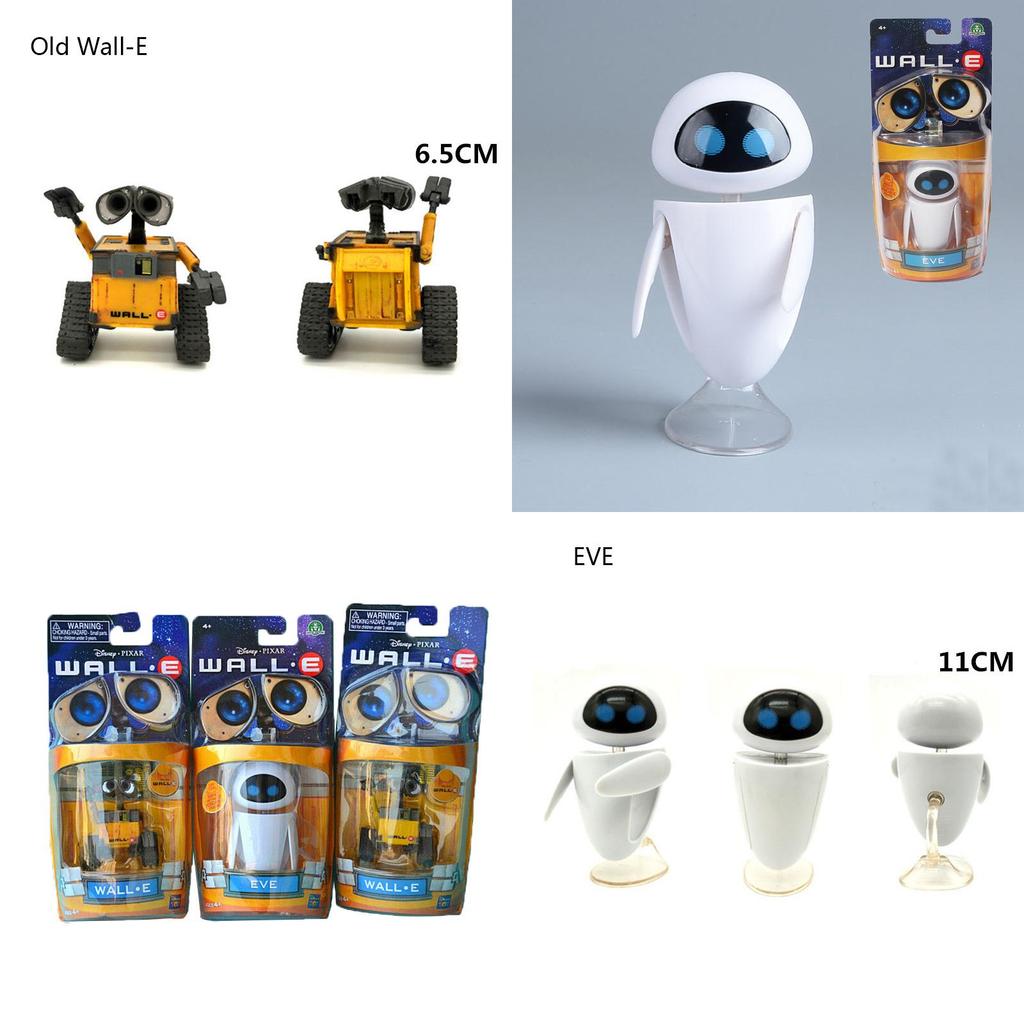 Niedliche Wall-E Eve Mini-Roboter-Actionfiguren – Geschenkidee für Kinder und Sammler