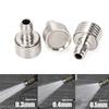 High Pressure 1/4 Interface Quick Connect Water Sprinkler Washing Nozzle Stainless Steel Shower Blades Wash Cars Irrigation Tool