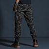 Men's Trendy Camouflage Cargo Joggers - Slim Fit, Tapered Leg, Multiple Pockets