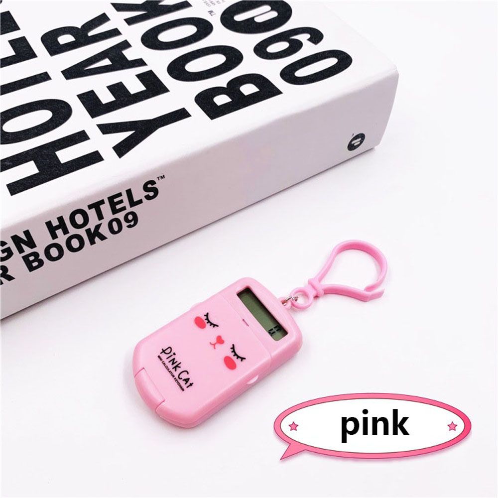 Size Student Supplies Mini Key Ring Calculator School Office Supplies Stationery Calculating Tool