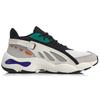 Li Ning Butterfly Cushioning Slip Resistant Abrasion Resistant Low top Chunky Sneakers Gray Black AGCN225-5