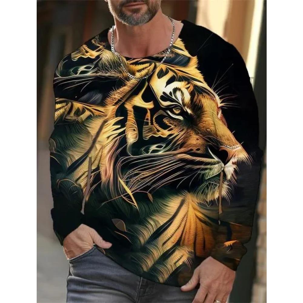 Men's Loose Comfort Top Casual Long Sleeve Versatile Breathable Pullovers Long Sleeves Men’s