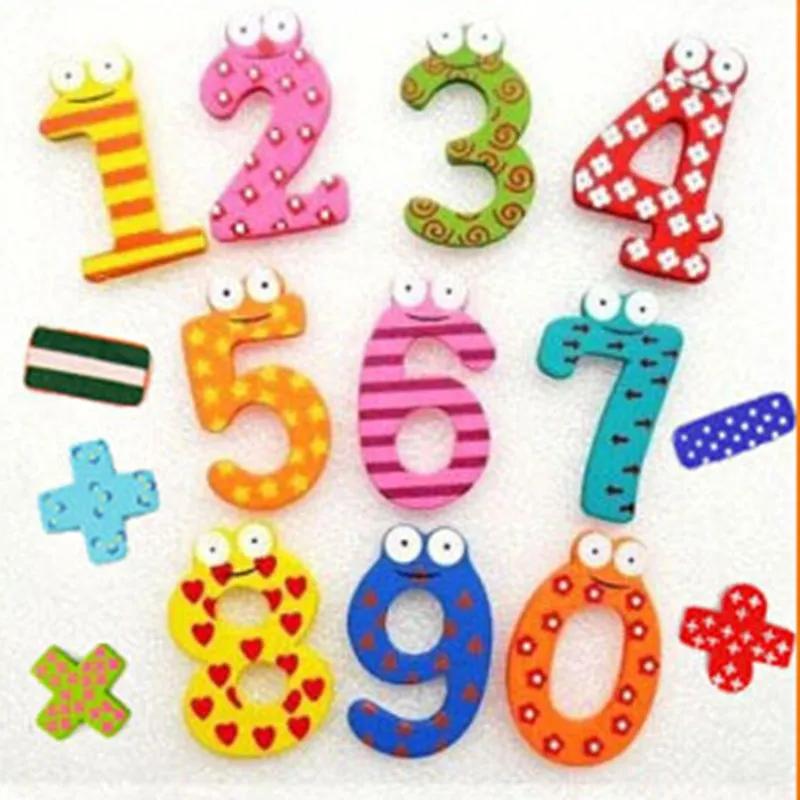 1Set Magnetic Learning Alphabet Letters Fridge Magnets Refrigerator Stickers Wooden Educational Kids Toys for Children