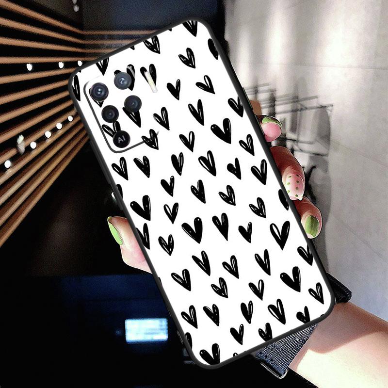Heart Cartoon Girls Case For Oppo A78 A98 A18 A38 A58 A60 A80 A40 A77 A57 A17 A74 A54 A94 A96 A76 A16 A15 A5 Pro