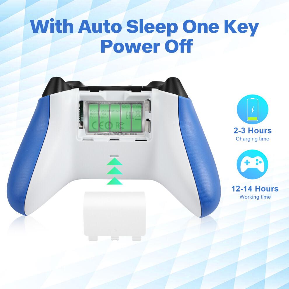 (Electric Yellow) Wireless Controller Compatible With Xbox One, Xbox Series X/S, Xbox One X/S PC with 2.4GHZ Wireless Adapter Gamepad