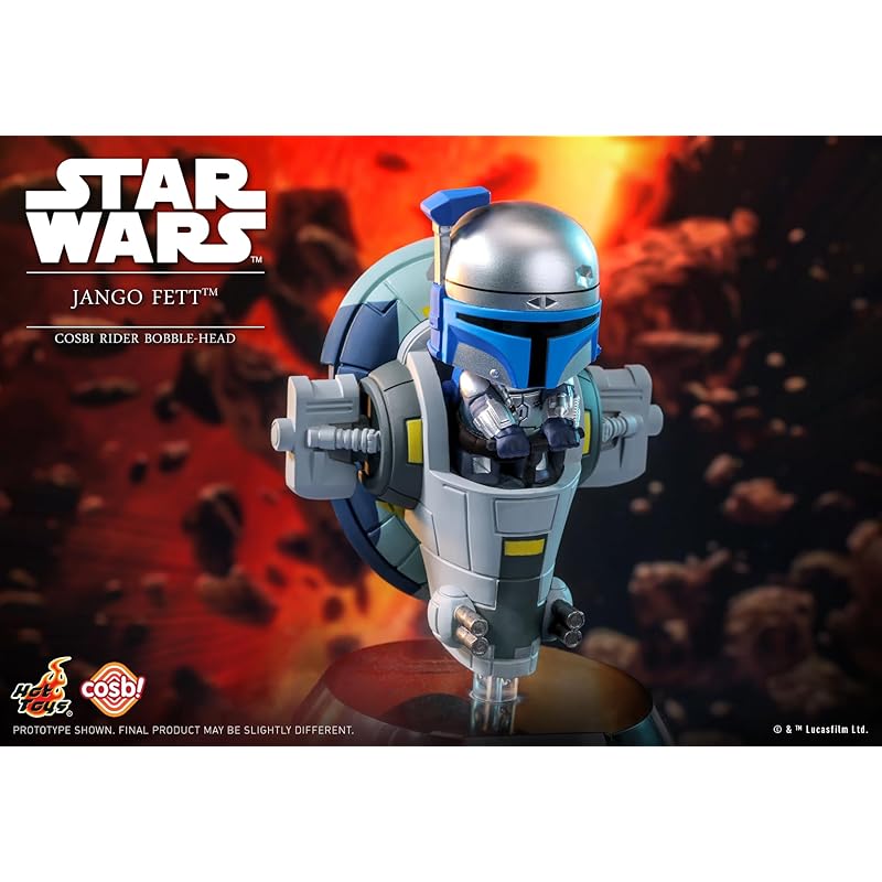Kosubi Star Wars Collection Movie Star Wars Jango Fett and Spaceship #041 Non Scale Figures