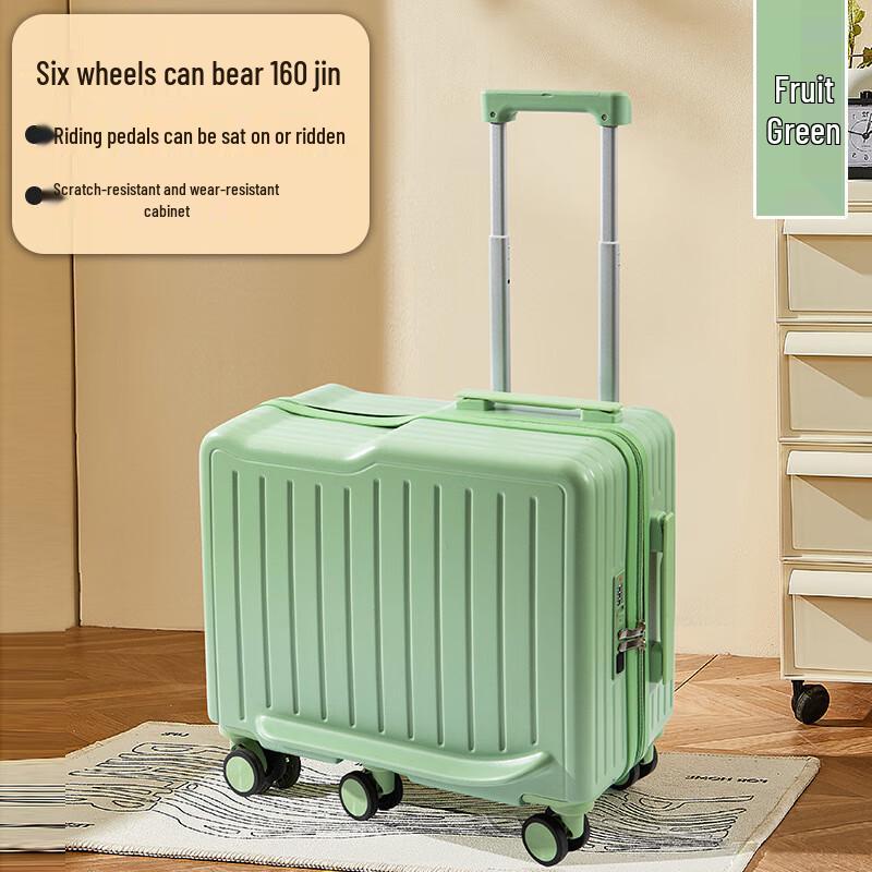 Children s Ride-On Suitcase with 6-Wheel Swivel Wheels 21-inch