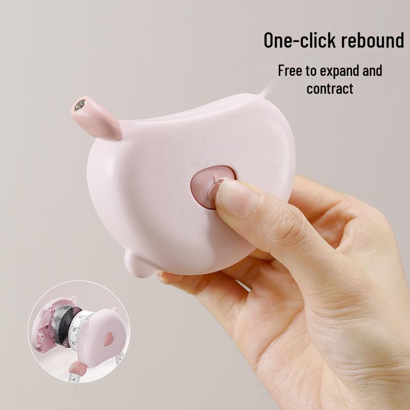 Magnetic Auto-Retract Soft Tape Measure for Fitness & Body Measurements