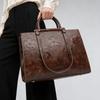 Ladies' Handbag, High-end Embossed Bag, New Fashionable Commuting Shoulder Bag, Women's Large Capacity Tote Bag