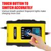 Oprava pulzů digitálního displeje pro LiFePo4 mokré suché olověné gelové baterie AGM Chytrá nabíječka autobaterií 12V/10A 24V/6A