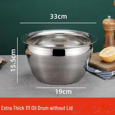 Ruhan Stainless Steel Basin with Lid