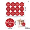[Y]120/500Pcs Valentine's Day Heart Stickers Sealing Sticker Happy Wedding Envelope Stickers Holiday Party Gift Decor Stickers