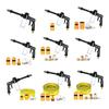 Garden Hose Nozzle with Foam Cannon 3 Spray Modes High-Pressure Hose