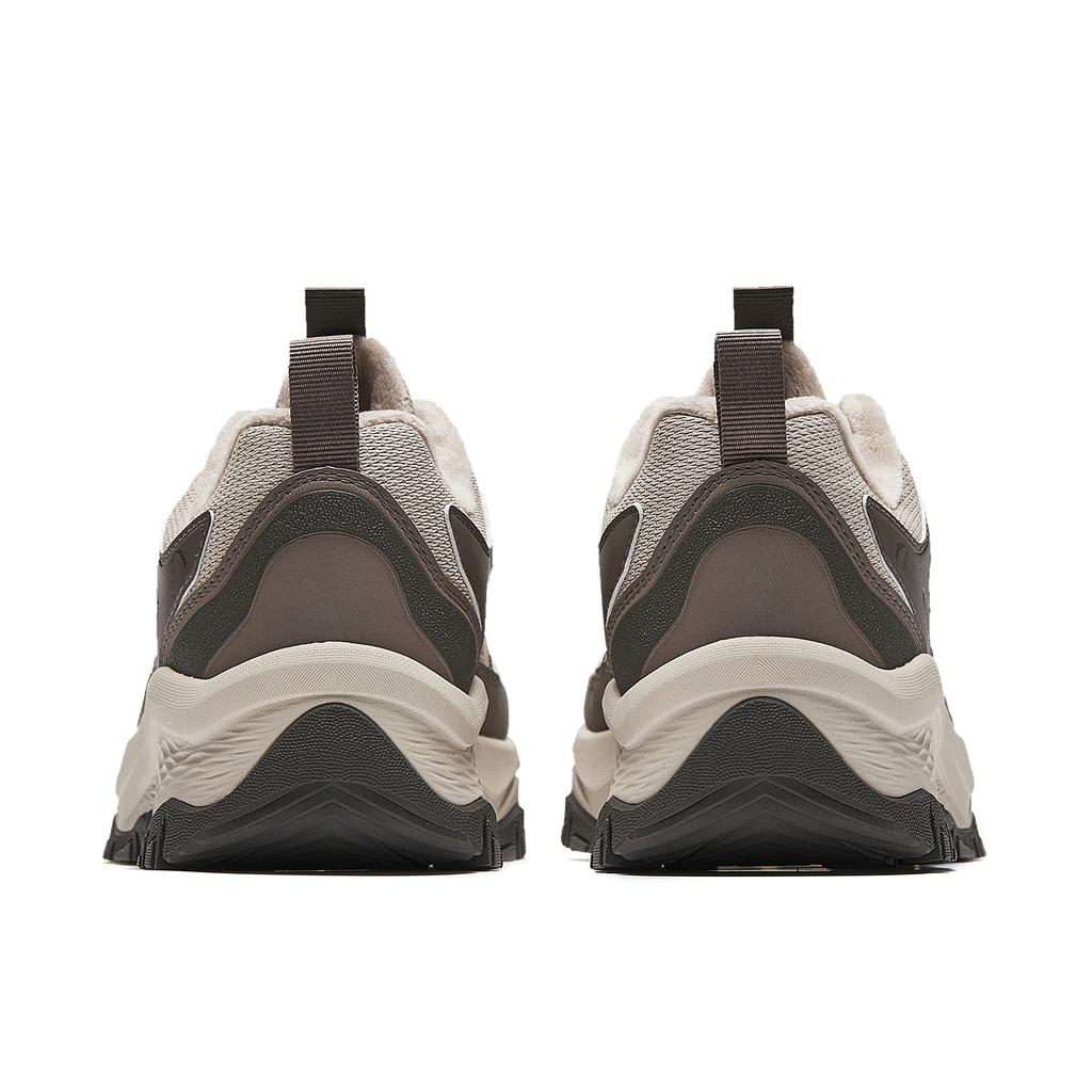 Anta Explore Mountain Minimalist Trend Shock Absorption Non-Slip Grip Low-Top Hiking Shoes Men Hiking Shoes Brown 912545584-6