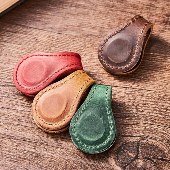 2 magnetische Lesezeichen im Vintage-Stil, Kunstleder, magnetische Buchmarkierung, Kabel-Organizer für Buchliebhaber, Lehrer, Studenten