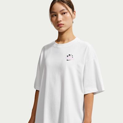Nike T Shirts Women s White Crew Neck XS