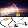 Headlight Decoder Load Resistor Decoder Car LED Decoders for H7 Headlight Anti Hyper Flash No Error Load Resistor Wiring
