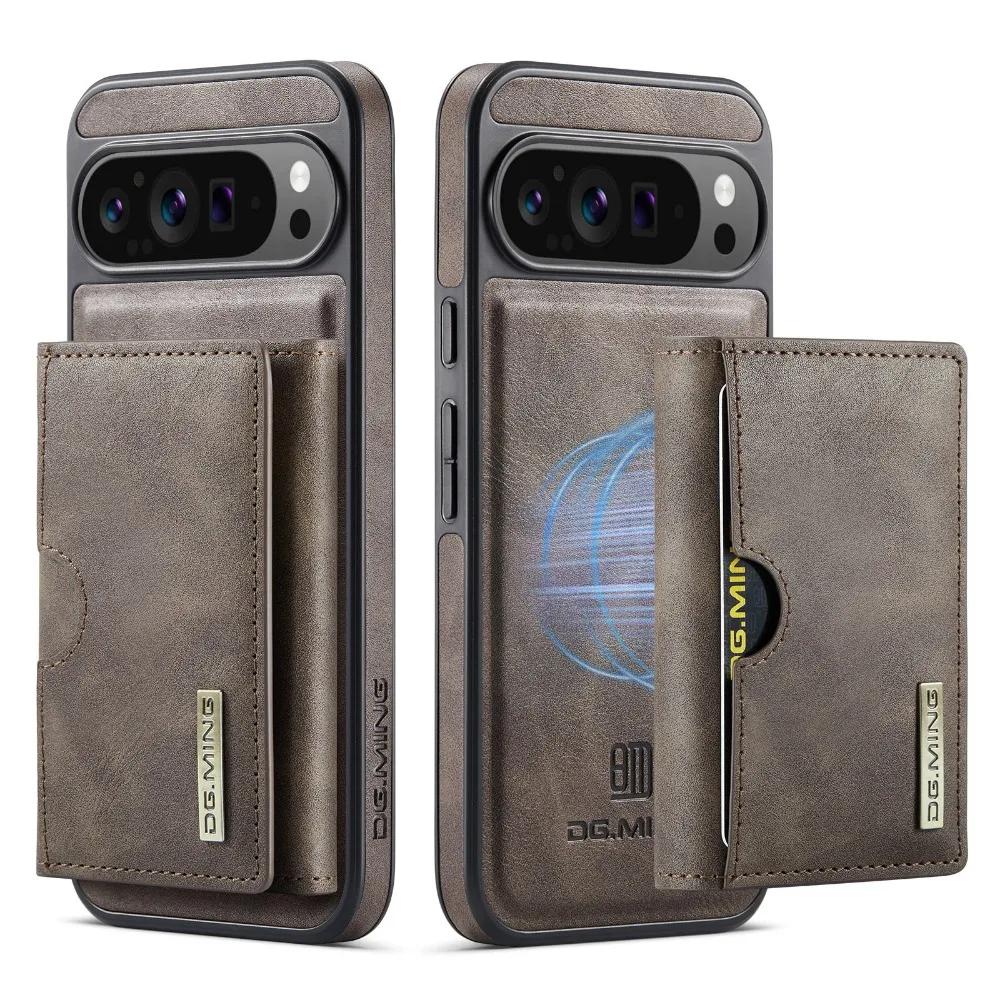 

Съемный магнитный чехол-кошелек 2-в-1 для Google Pixel 9 Pro XL 8 для Magsafe, блокировка RFID, держатель для карт, чехол из искусственной кожи For Google Pixel 9